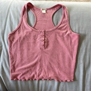 Bozzolo pink tank top size medium